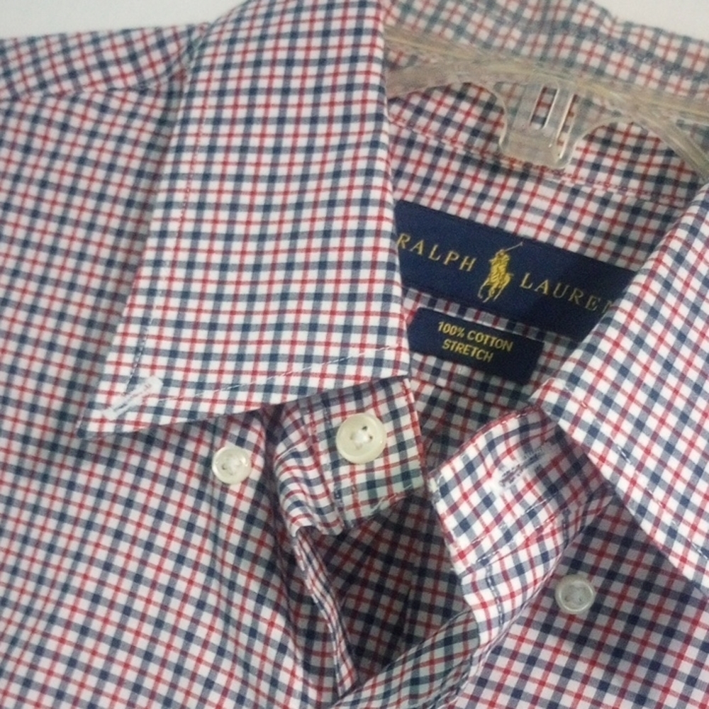 Ralph Lauren Plaid Button Down Shirt